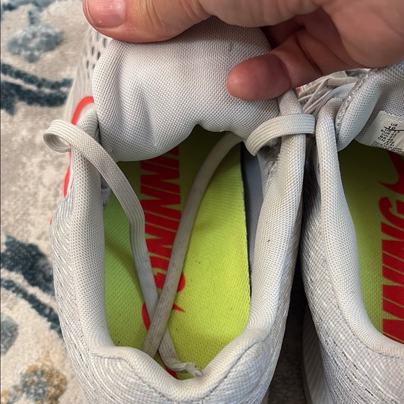 Nike Gray and Red Athletic Sneakers - Picture 4 of 7